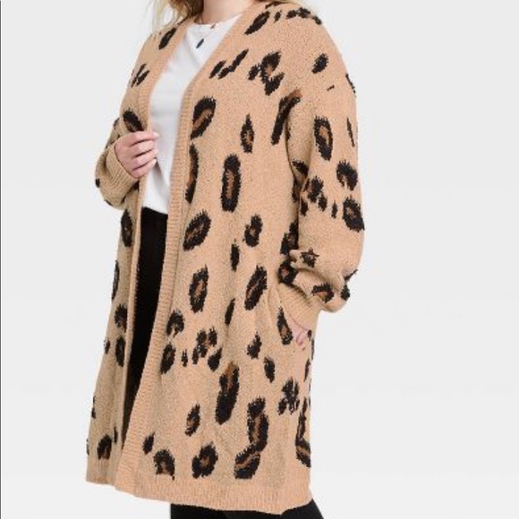 Knox Rose Leopard Cardigan 